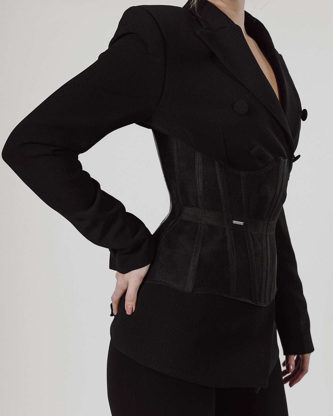 The Ultimate Shapewear | Mesh Black Corset