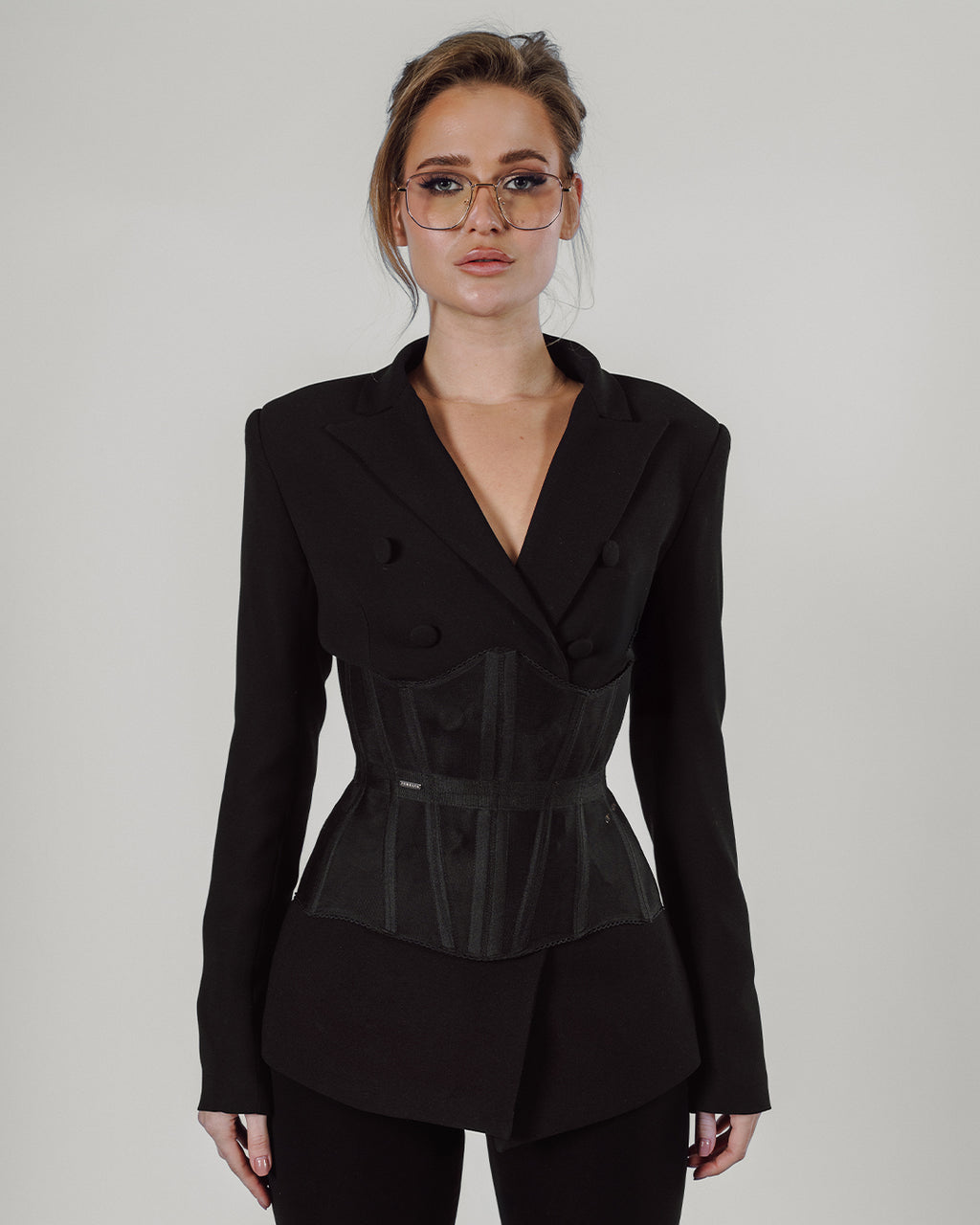 The Ultimate Shapewear | Mesh Black Corset