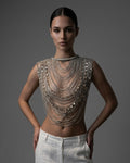 Silver Chain Top